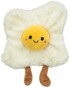 Trixie Fried Egg XXL Plush Cat Toy with USA Catnip 18 cm