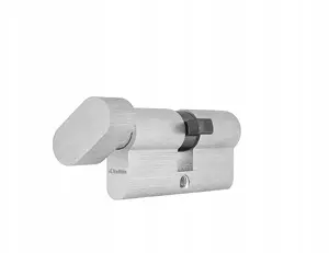 Keltin 35/35g Cylinder Lock with Knob, Nickel Finish