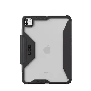 UAG Plyo LT Folio Case for Apple iPad Pro 11-inch (M5, 6th Gen, 2025), Black and Transparent
