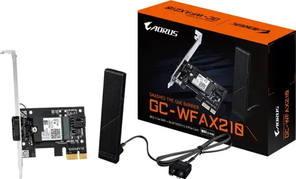 Iekšējā tīkla karte GIGABYTE GC-WFAX210 PCI