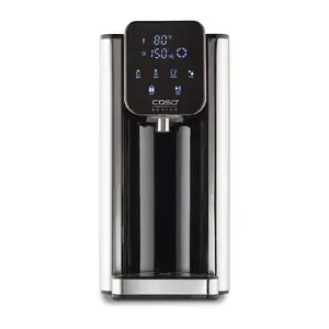 Caso HW 666 Inox Turbo Hot Water Dispenser, 2.7 L, 2200-2600 W, Stainless Steel/Black