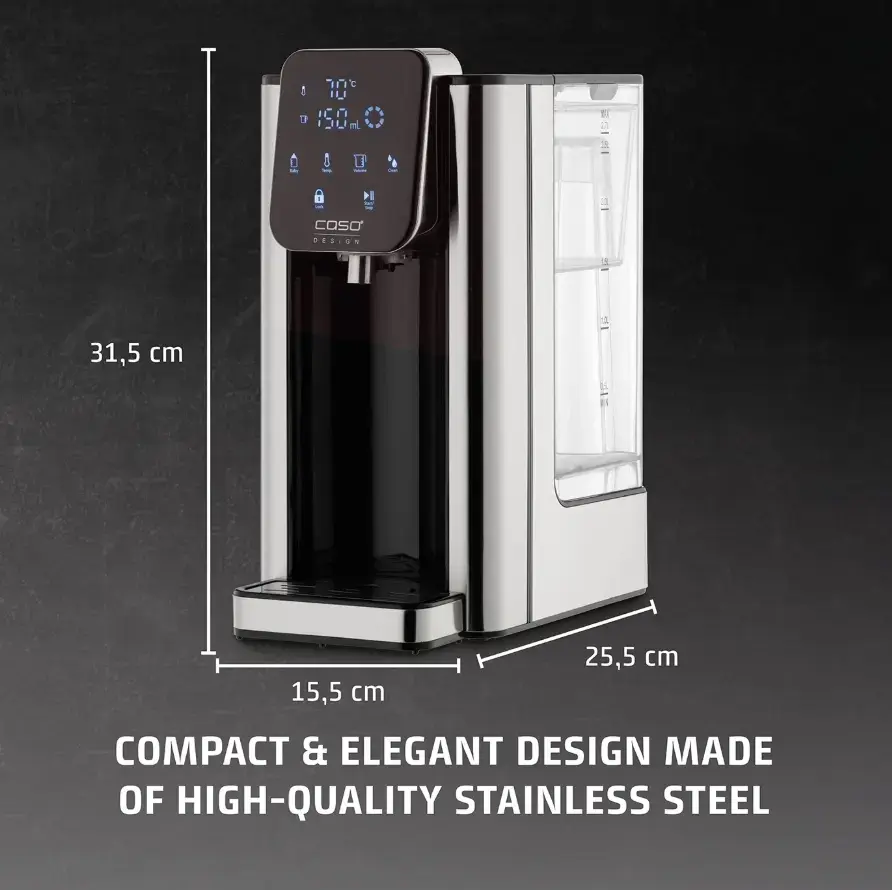 Caso HW 666 Inox Turbo Hot Water Dispenser Photo 2