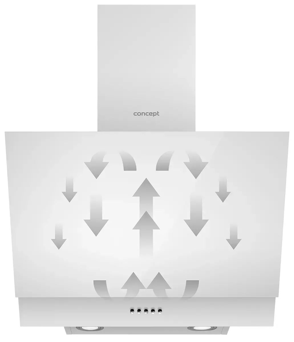 Concept Solution OPK5160WH Wall-Mounted Cooker Hood Photo 4