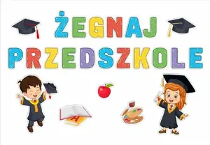 LearnHow Window Decorations Goodbye Kindergarten 24-piece Set