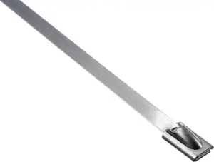 EM Group Stainless Steel Cable Tie 290x4.6mm, 100 pieces