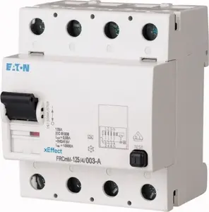Дифференциальный выключатель Eaton FRCmM-125/4/03, 4 полюса, 125А, 0.3А, тип AC