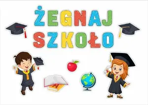 LearnHow Window Decorations School - Goodbye School 19-piece set