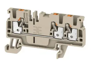Weidmüller A3C 2.5 Terminal Block, 800V, Beige