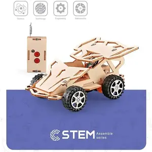 Деревянный конструктор Extra Digital на радиоуправлении, обучающая STEM-игрушка