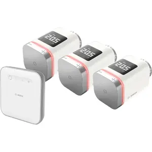 Bosch Smart Home Starter Set with 3 Radiator Thermostats