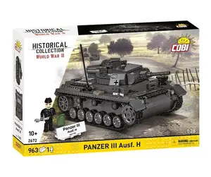 Cobi Panzer III Version H Historical Collection WWII konstruktors 958 detaļas