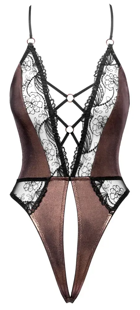 Боди-стринги Cottelli Collection Body Copper XL Photo 6