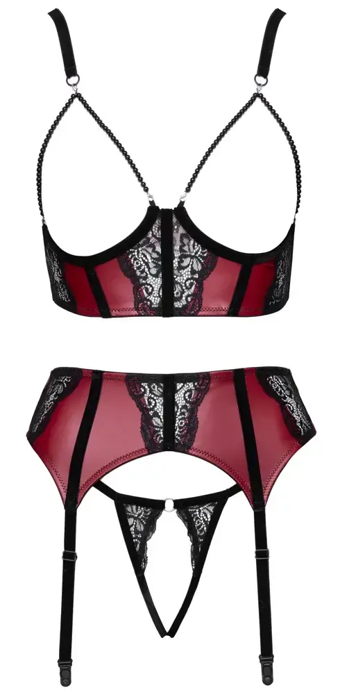 Комплект белья Cottelli Collection из 3 предметов - размер S Photo 6