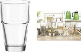 Esmeyer Leonardo SOLO latte macchiato glāžu komplekts, 400 ml, 6 gab.