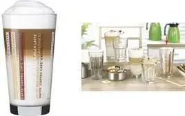 Esmeyer LINES latte macchiato glāze, 370 ml, 12 gabalu komplekts