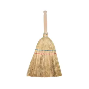 York Sorgo Mini Universal Broom 23cm with Natural Bristles