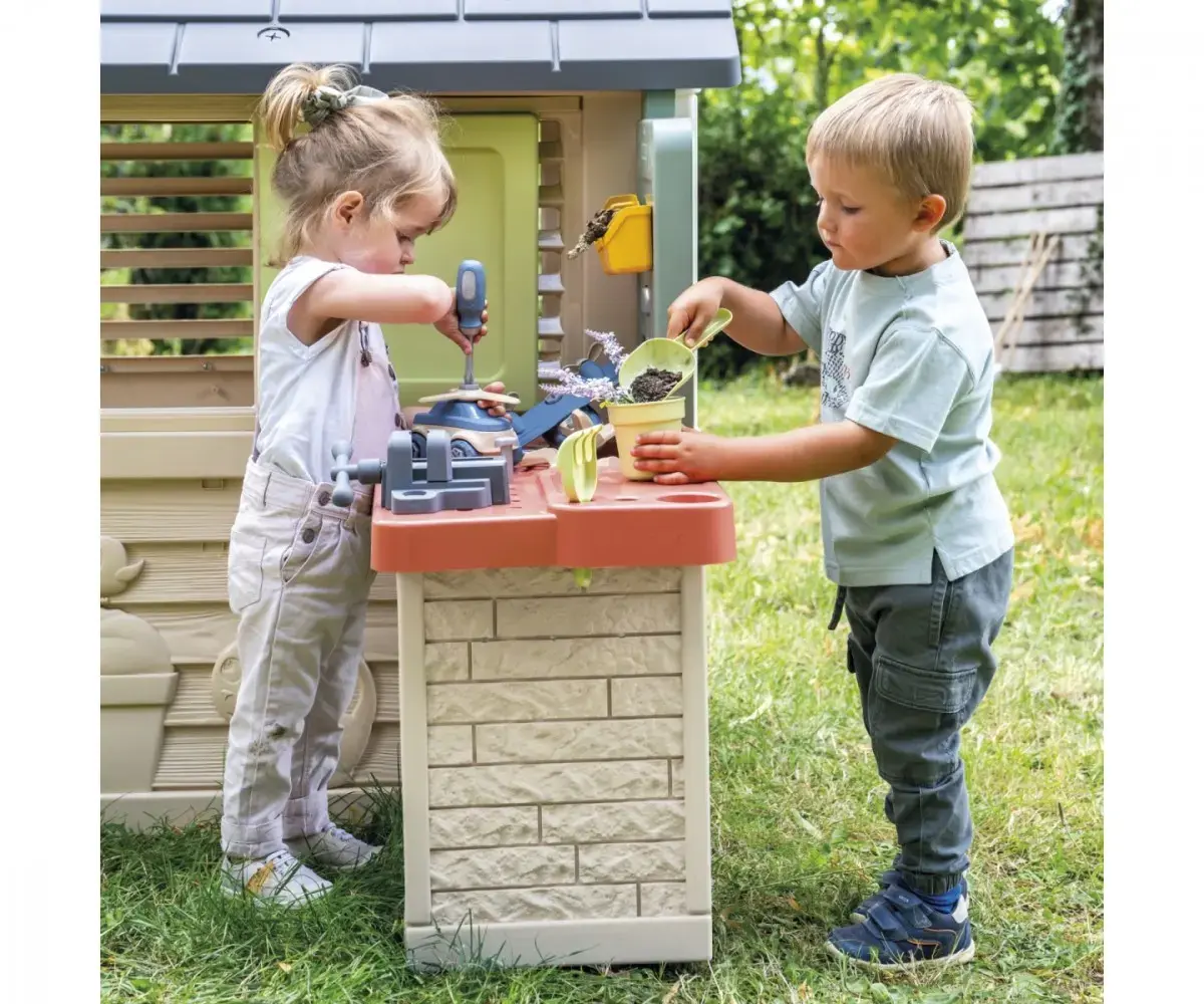 SMOBY Little Handyman's Workshop Life Toy Workbench Photo 3