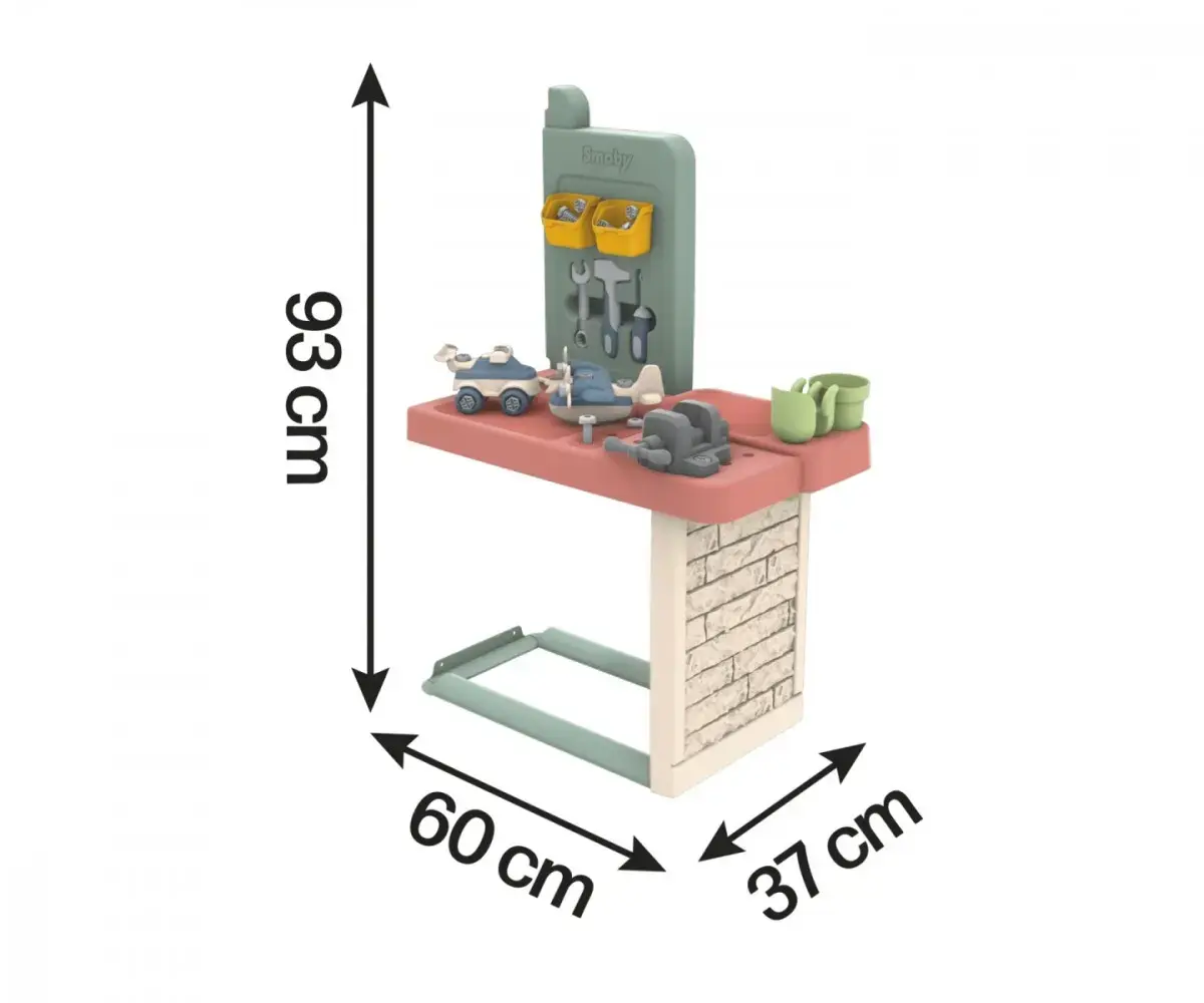 SMOBY Little Handyman's Workshop Life Toy Workbench Photo 6