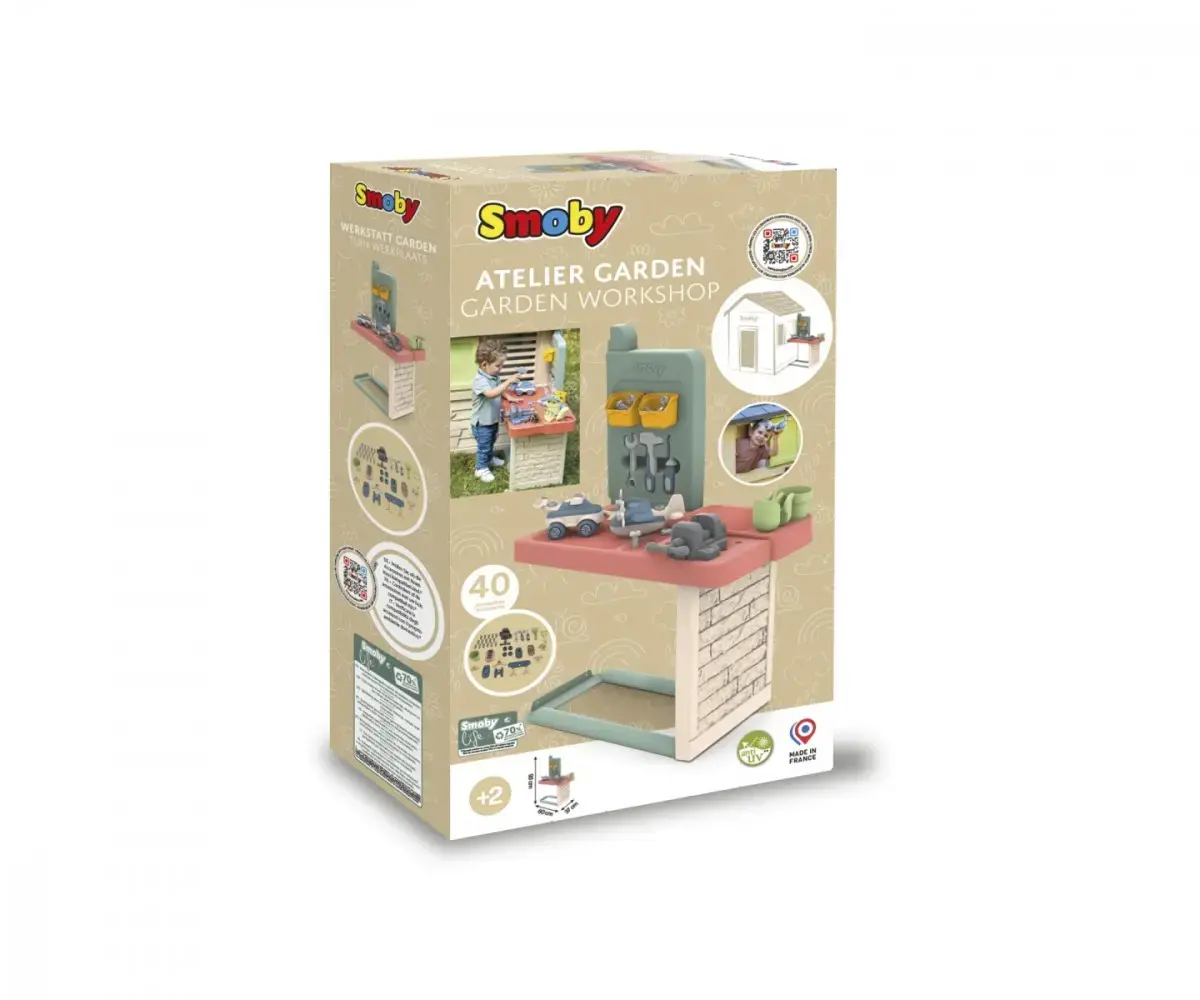 SMOBY Little Handyman's Workshop Life Toy Workbench Photo 7