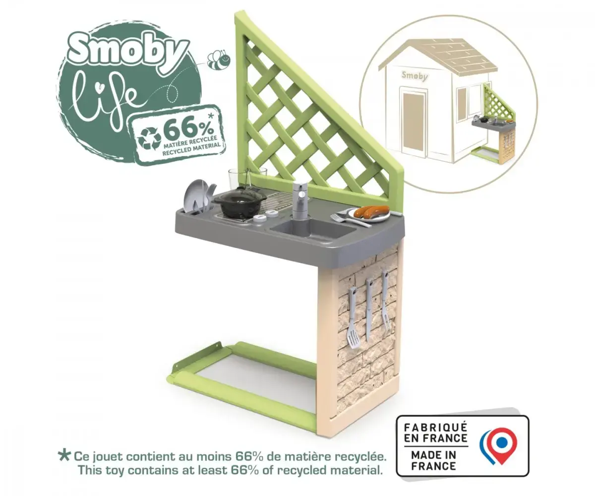 SMOBY Summer Kitchen grill Life Outdoor Play Set Photo 2