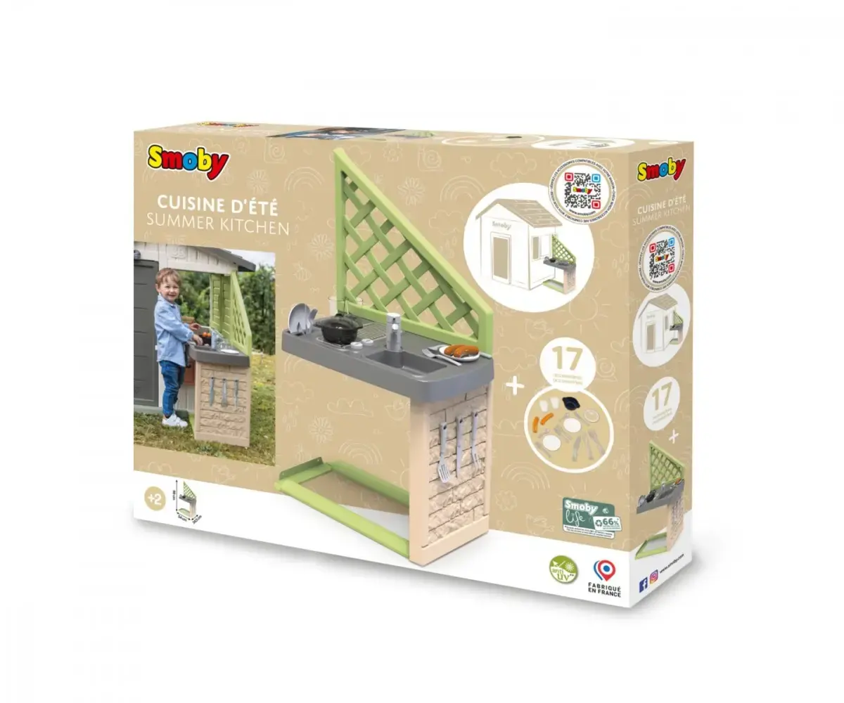 SMOBY Summer Kitchen grill Life Outdoor Play Set Photo 7