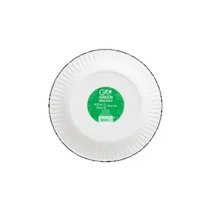 GoGreen kraftpapīra šķīvji 22 cm, 20 gabali