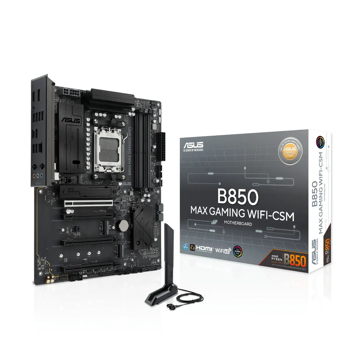 Материнская плата ASUS B850 MAX GAMING WIFI | Socket AM5 Photo 4
