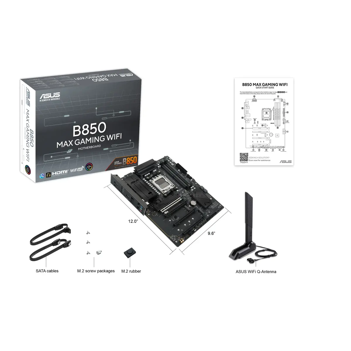 Материнская плата ASUS B850 MAX GAMING WIFI | Socket AM5 Photo 6