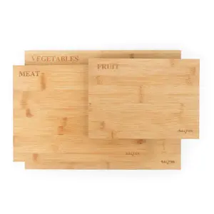 Salter BW072812EU7 Bamboo Chopping Board Set, 3 Pieces