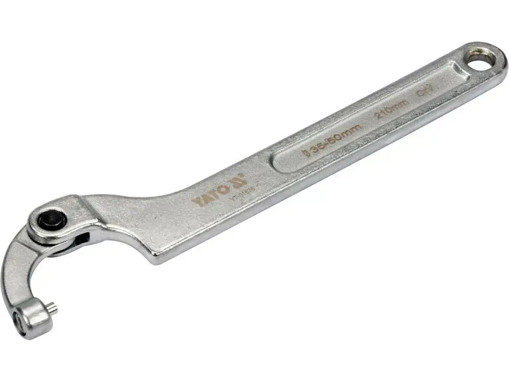 Yato YT-01676 Adjustable Hook Wrench 35-50 mm Photo 2