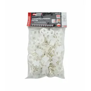 AWTools AW30379 Tile Leveling Clips 2.0mm, 100 pcs
