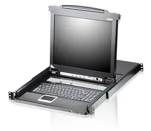 ATEN CL5708N 19 collu LCD statīva konsole ar 8 portu KVM slēdzi