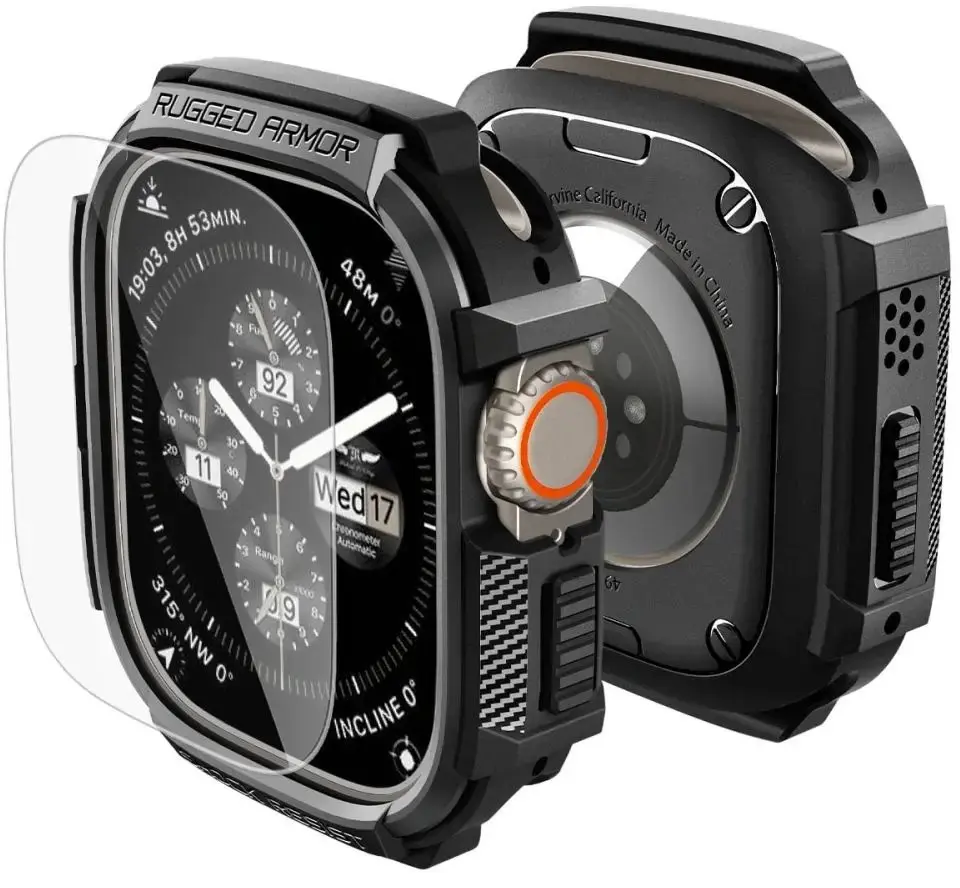 Spigen Rugged Armor aizsargkorpuss un rūdīts