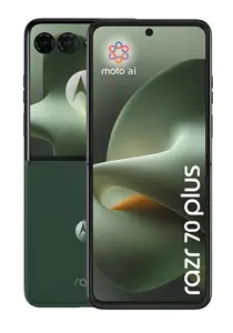 Salokāms viedtālrunis Motorola razr 70 plus 6.9" 5G Android 16 12 GB RAM 512 GB Atmiņa 50 MP Kamera Tumši zaļš