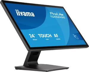 Datora monitors iyama ProLite T2452MSC-B2 24 collas Full HD 1920 x 1080 IPS Skārienjutīgais Melns Iebūvēti skaļruņi USB centrmezgls HDMI DisplayPort