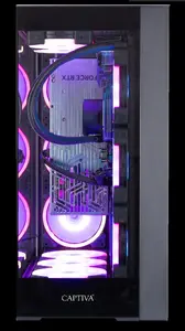 Captiva Highend Gaming R90-270 PC, AMD Ryzen 9 9900X3D, 64GB DDR5, 4TB SSD, NVIDIA GeForce RTX 5080, Black