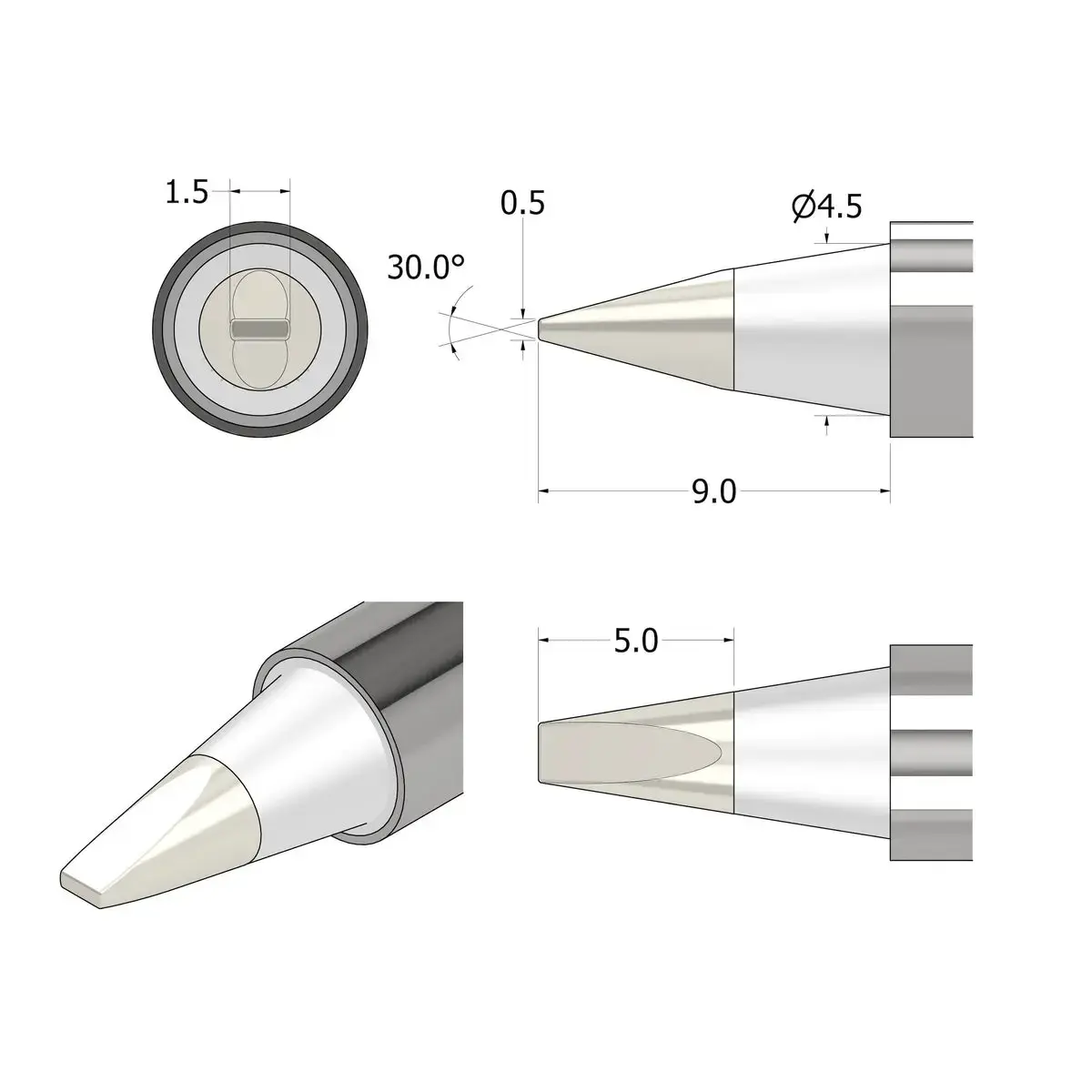 Паяльное жало iFixit IF145-498-3 для FixHub Smart Soldering Iron Photo 3