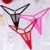 Микро-стринги CHILIROSE CR 4856 Rejilla неоново-розовые S/M Photo 4