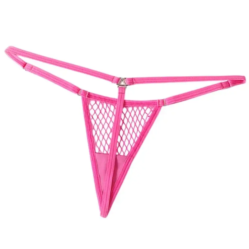 Микро-стринги CHILIROSE CR 4856 неоново-розовые L/XL Photo 3