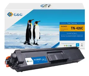 Картридж с тонером G&G 14749 голубой для принтеров Brother, 6500 страниц