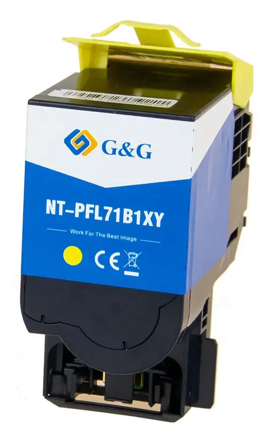 G&G 17058 Yellow Toner Cartridge for Lexmark Photo 2