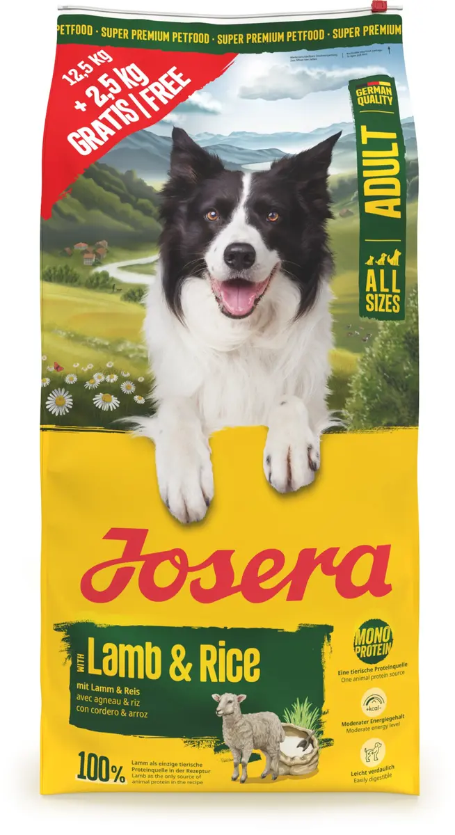 Sausā suņu barība Josera Adult Lamb