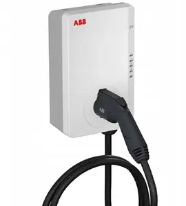 ABB Terra AC W11-G5-R-V2-0 Electric Vehicle Charging Station, 11 kW, Type 2, 3-Phase, 16 A, 5 m Cable, RFID