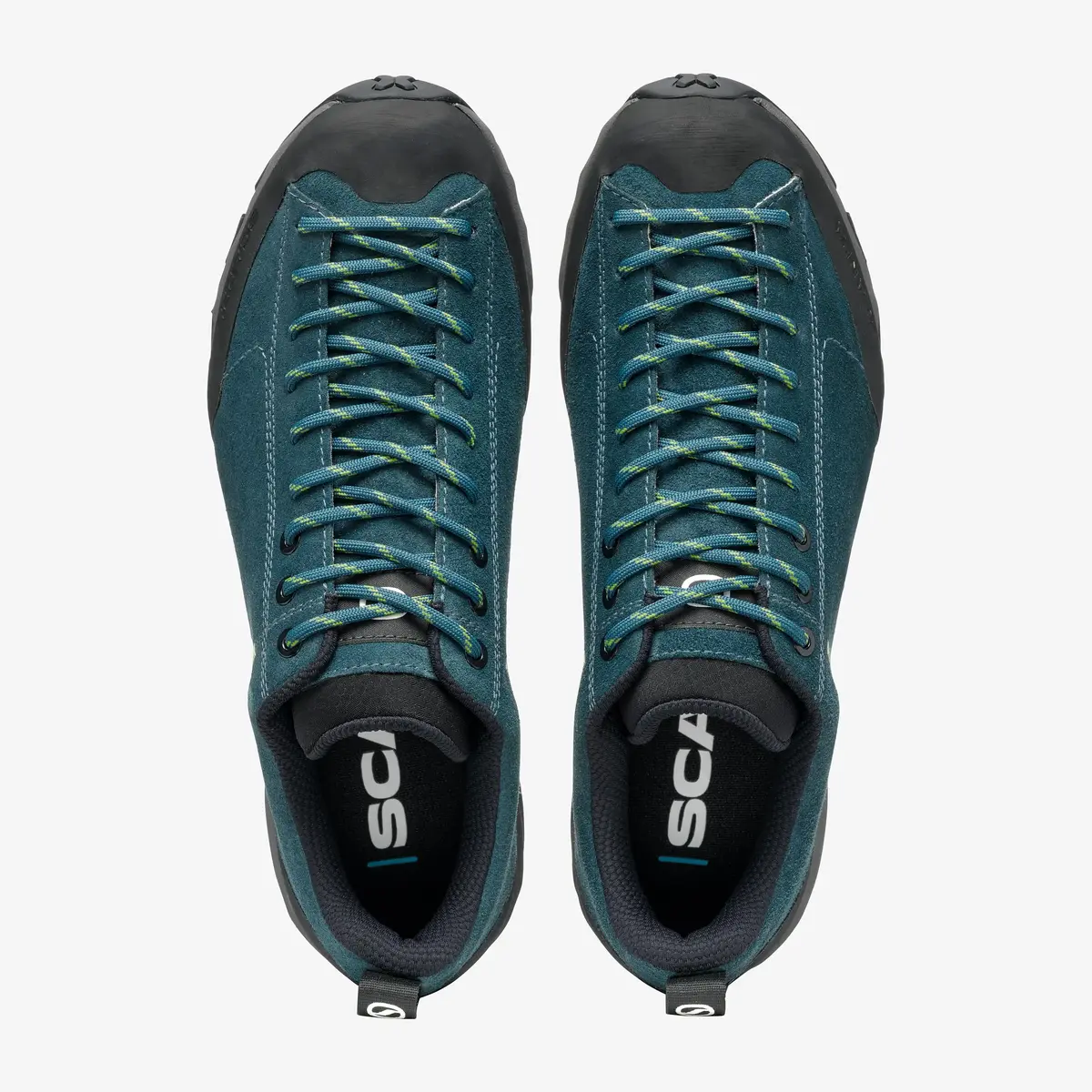 Туристические ботинки Scarpa MOJITO TRAIL - Petrol - Light Green Photo 4
