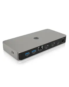 Док-станция ICY BOX 10-в-1 USB4 Type-C с поддержкой двух мониторов и 2.5G Ethernet