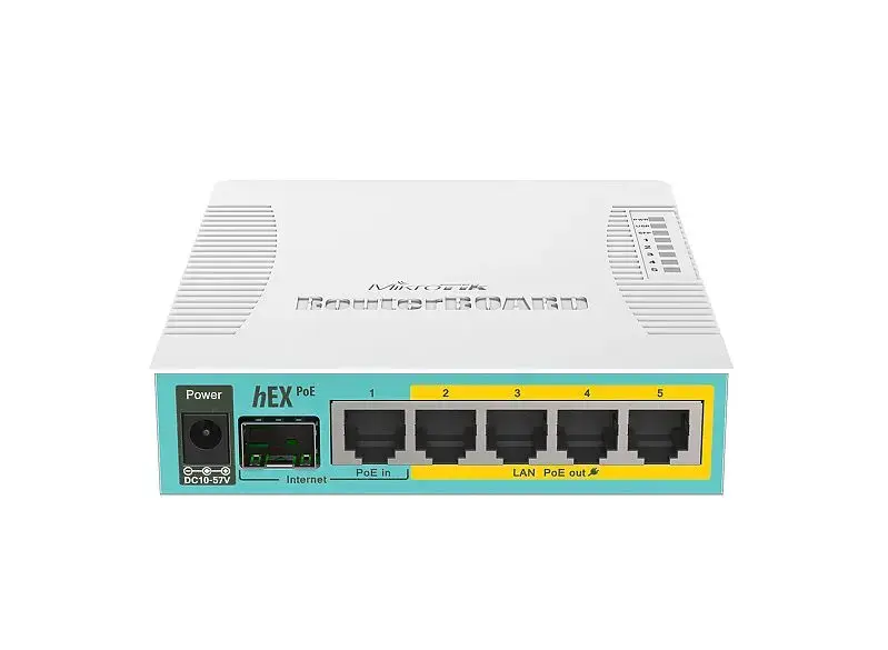 Проводной маршрутизатор Mikrotik hEX PoE Photo 4