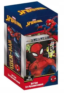 Раскраска Pulio Spiderman с пеналом Photo 1