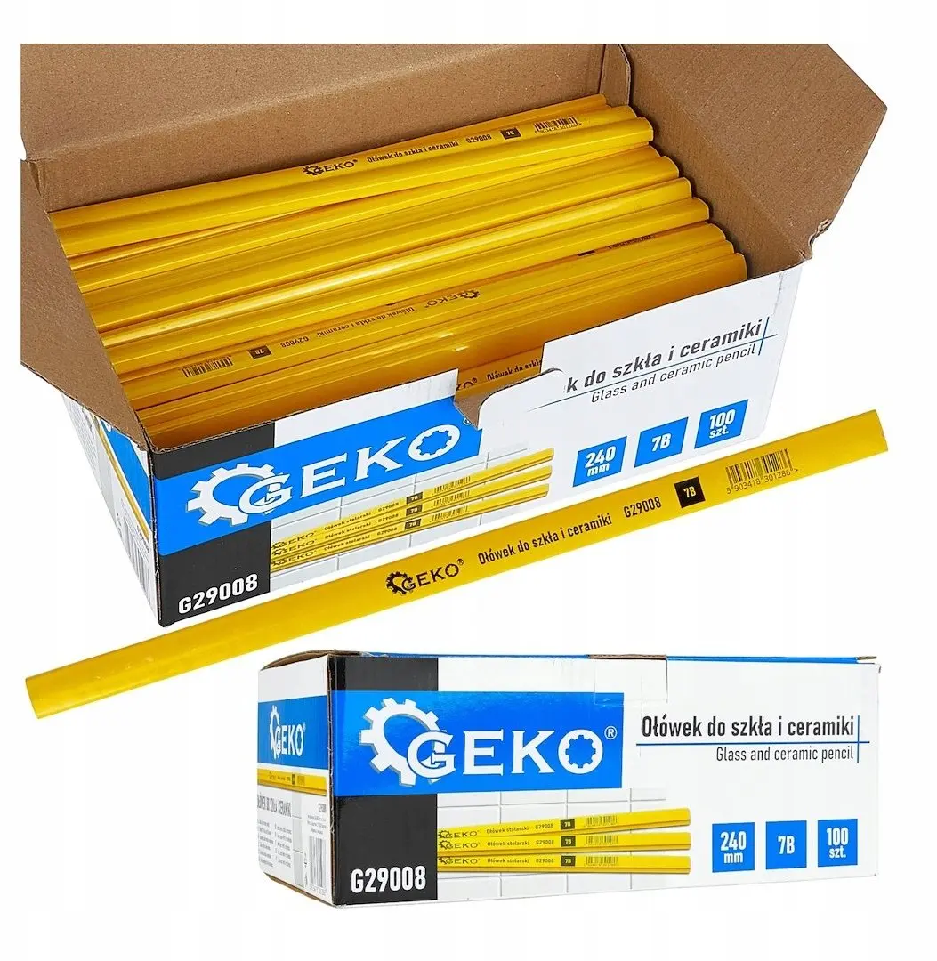 GEKO zīmulis stiklam un keramikai 240mm