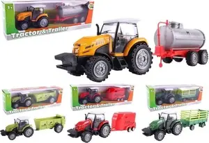 Pro Kids Tractor with Trailer Toy