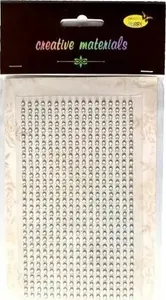 Akson Self-Adhesive Rhinestones 3mm, 527 Pieces, Iridescent